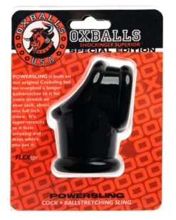 Oxballs Soldes -Oxballs Soldes ballstretcher powersling noir 1