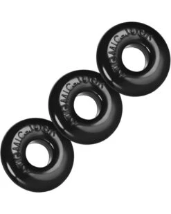 Pack De 3 Mini Cockrings Oxballs Noir