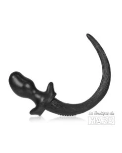 Oxballs Plug Queue Puppy Tail Pug 8 X 4.4cm Noir