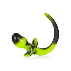 Oxballs Plug Queue Puppy Tail SWIRL 8.5 X 4.4 Cm Jaune